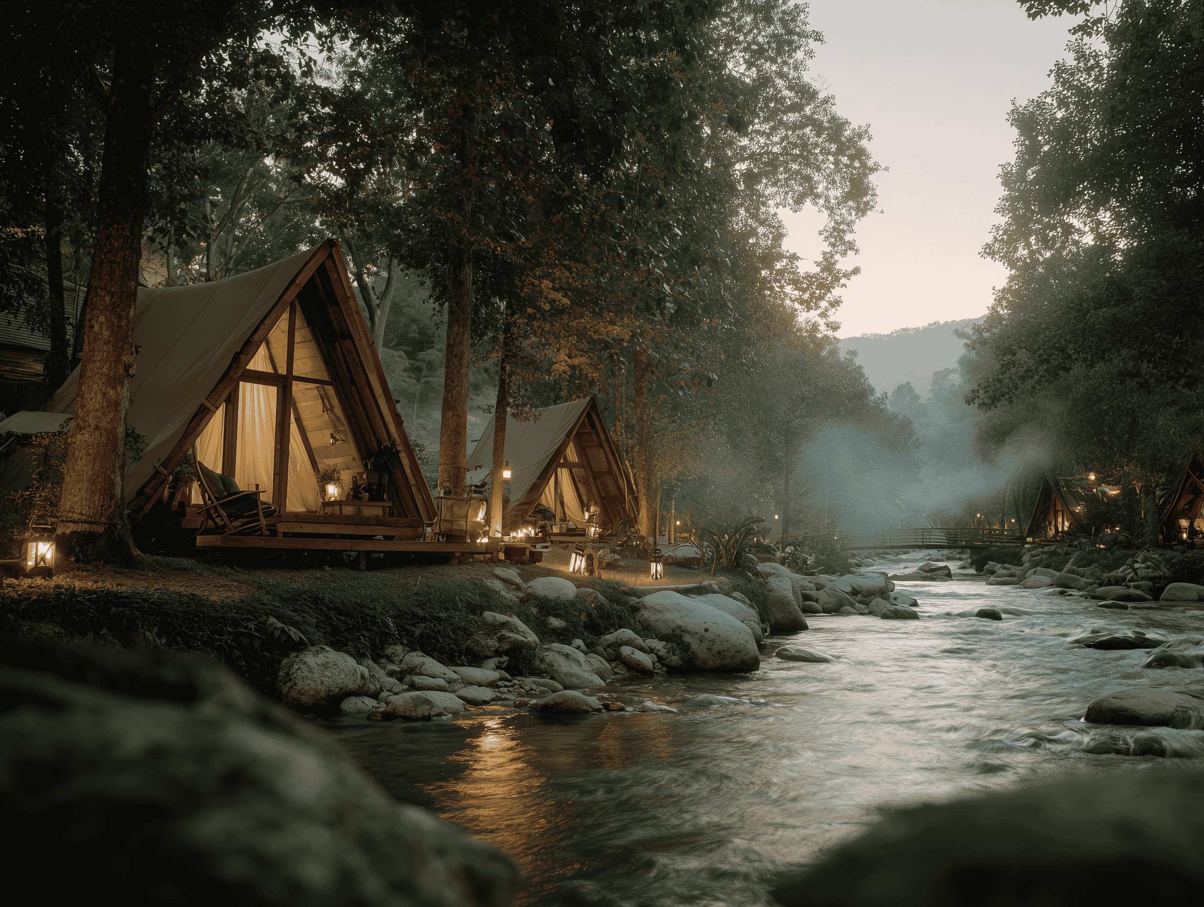 Experience Luxurious Glamping